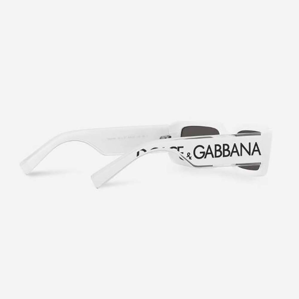 Dolce Gabbana D&G Women DG Elastic Sunglasses-White - image 5