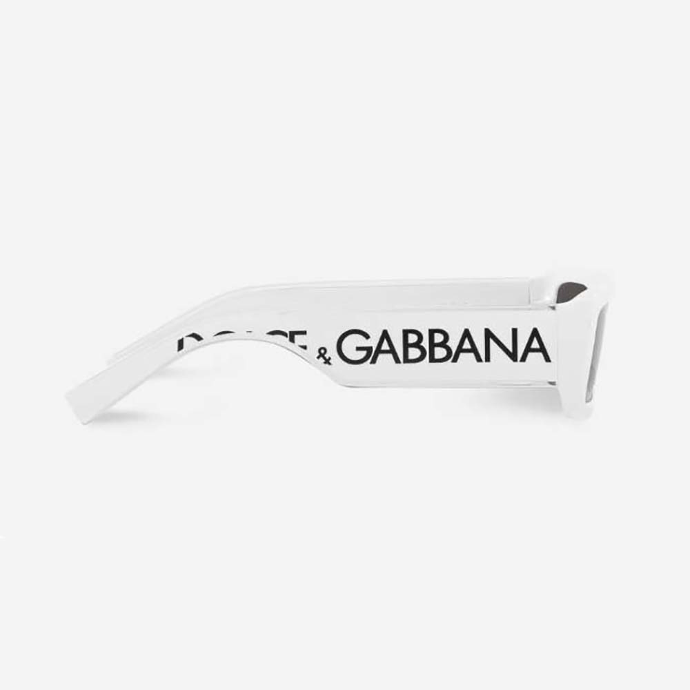 Dolce Gabbana D&G Women DG Elastic Sunglasses-White - image 4