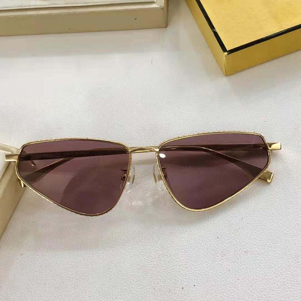 Fendi Women FF Sunglasses with Purple Lenses - image 4