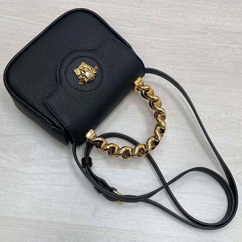Versace Women La Medusa Mini Bag-Black - image 5