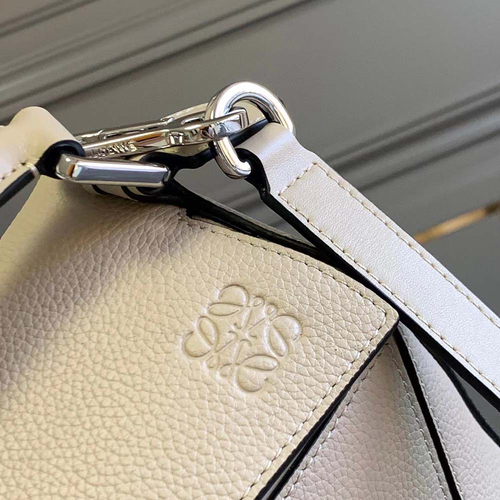 Loewe Women Puzzle Small Bag in Classic Calf Leather-Beige - image 5
