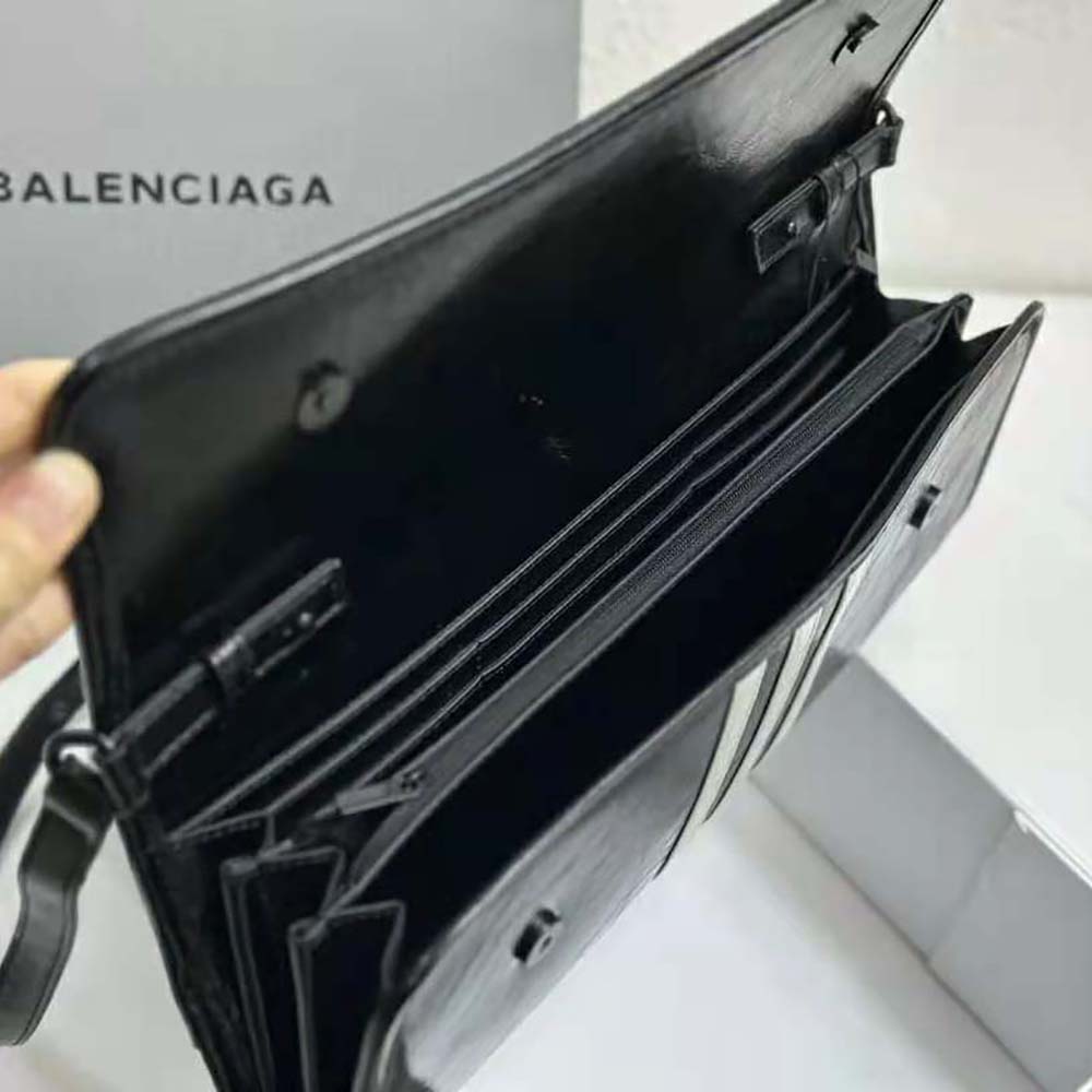 Balenciaga Women Balenciaga / Adidas Wallet on Strap in Black - image 9
