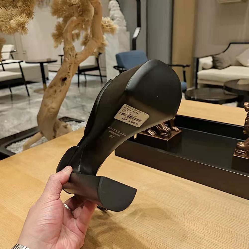 Balenciaga Women Camden 160mm Sandal in Black - image 10