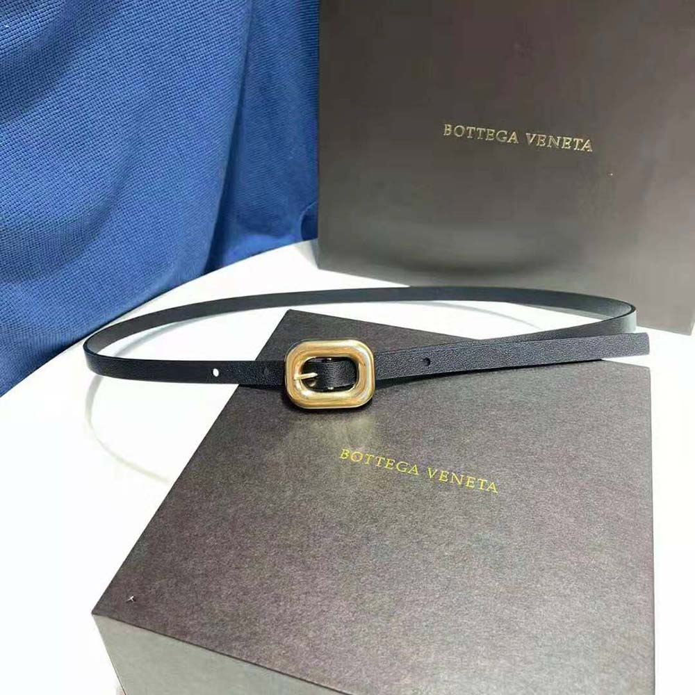 Bottega Veneta Women Chain Link Belt-Black - image 5