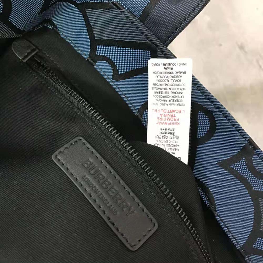 Burberry Men Ormond Tote with Raised Burberry Lettering - image 10