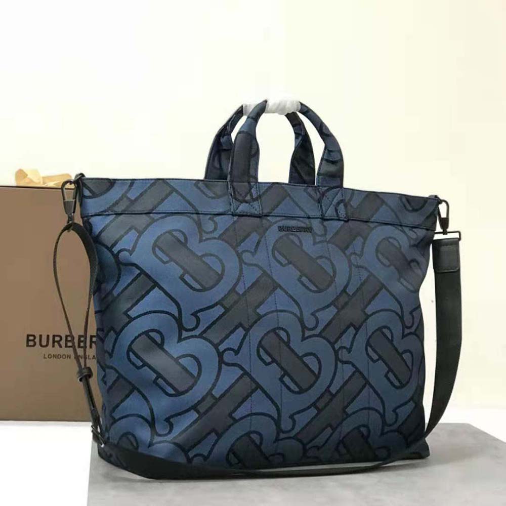 Burberry Men Ormond Tote with Raised Burberry Lettering - image 4