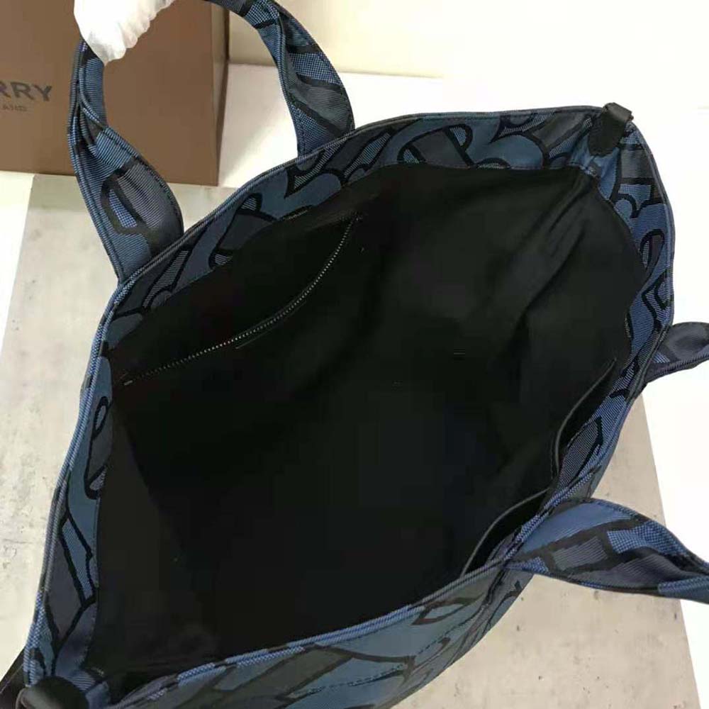 Burberry Men Ormond Tote with Raised Burberry Lettering - image 9