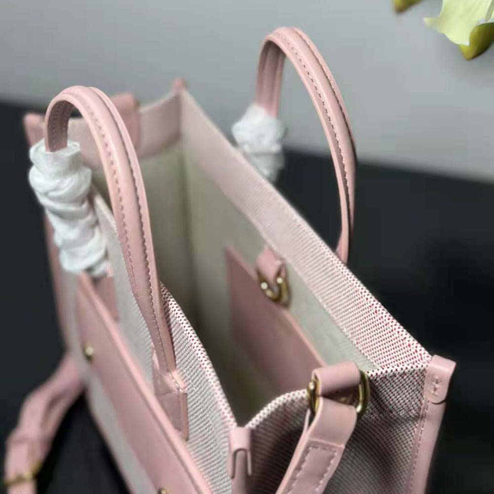 Burberry Women Mini Freya Tote-Pink - image 8