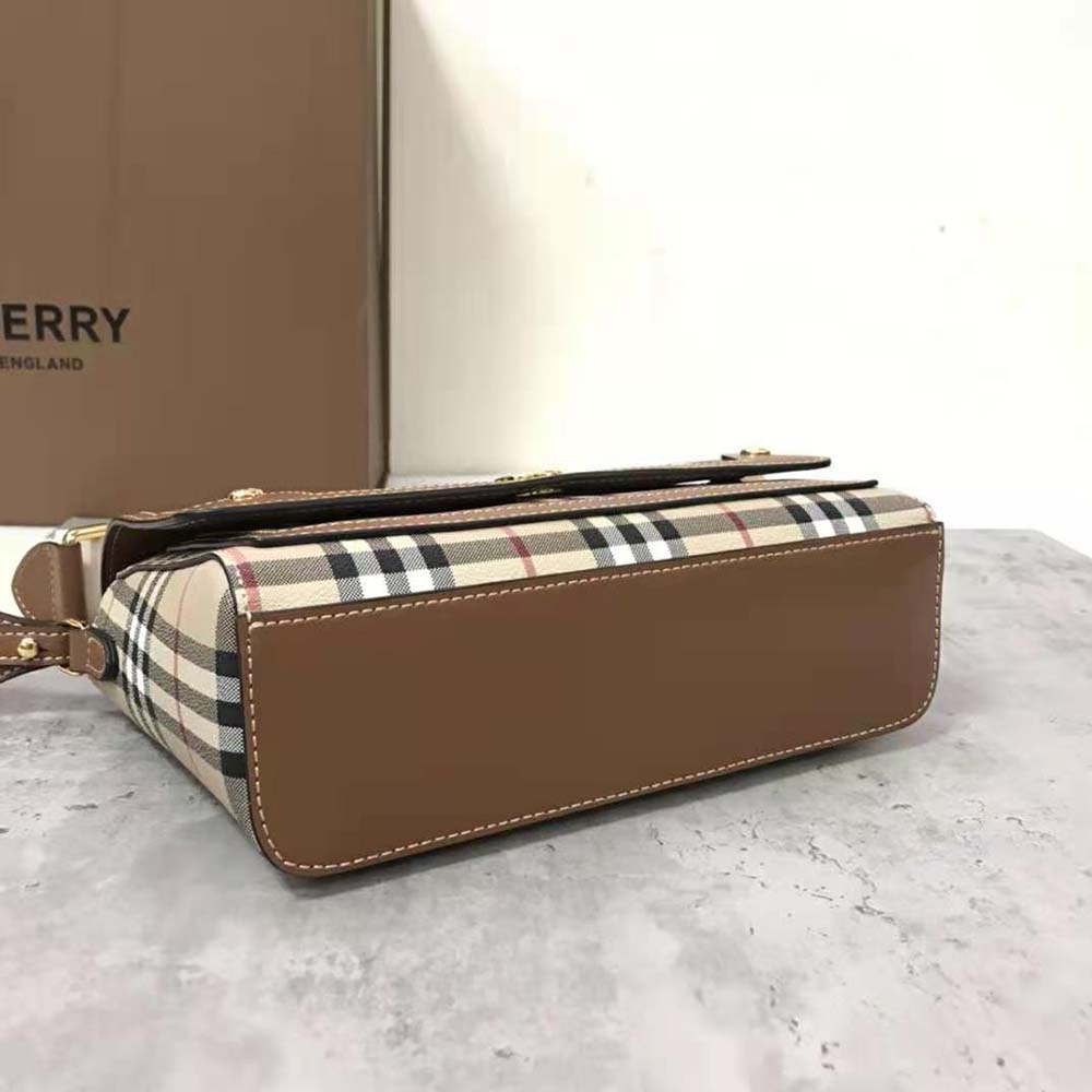 Burberry Women Note Bag with Logo-engraved Studs - image 6