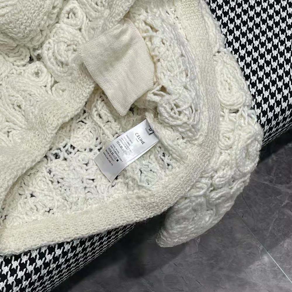 Celine Women Cardigan Jacket in Cornelly Wool - image 9