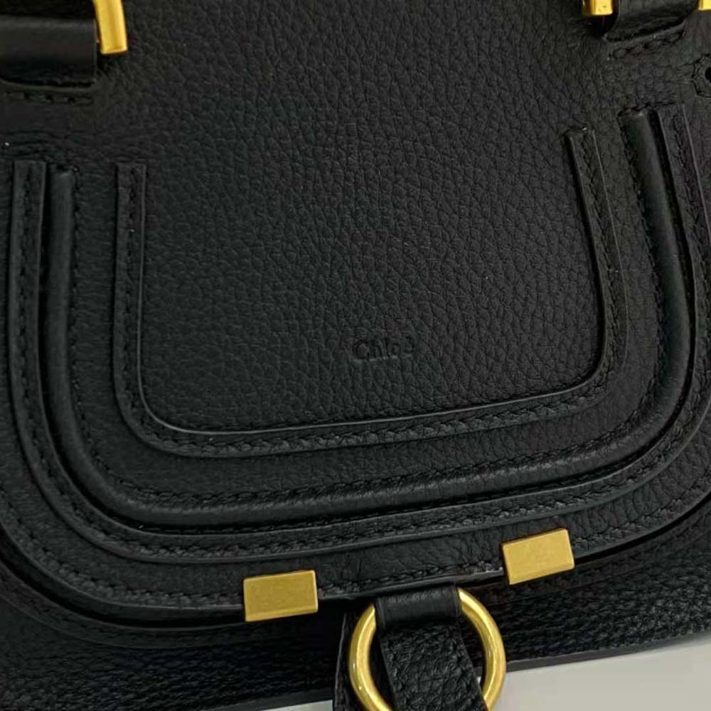 Chloe Women Marcie Mini Double Carry Bag-Black - image 9