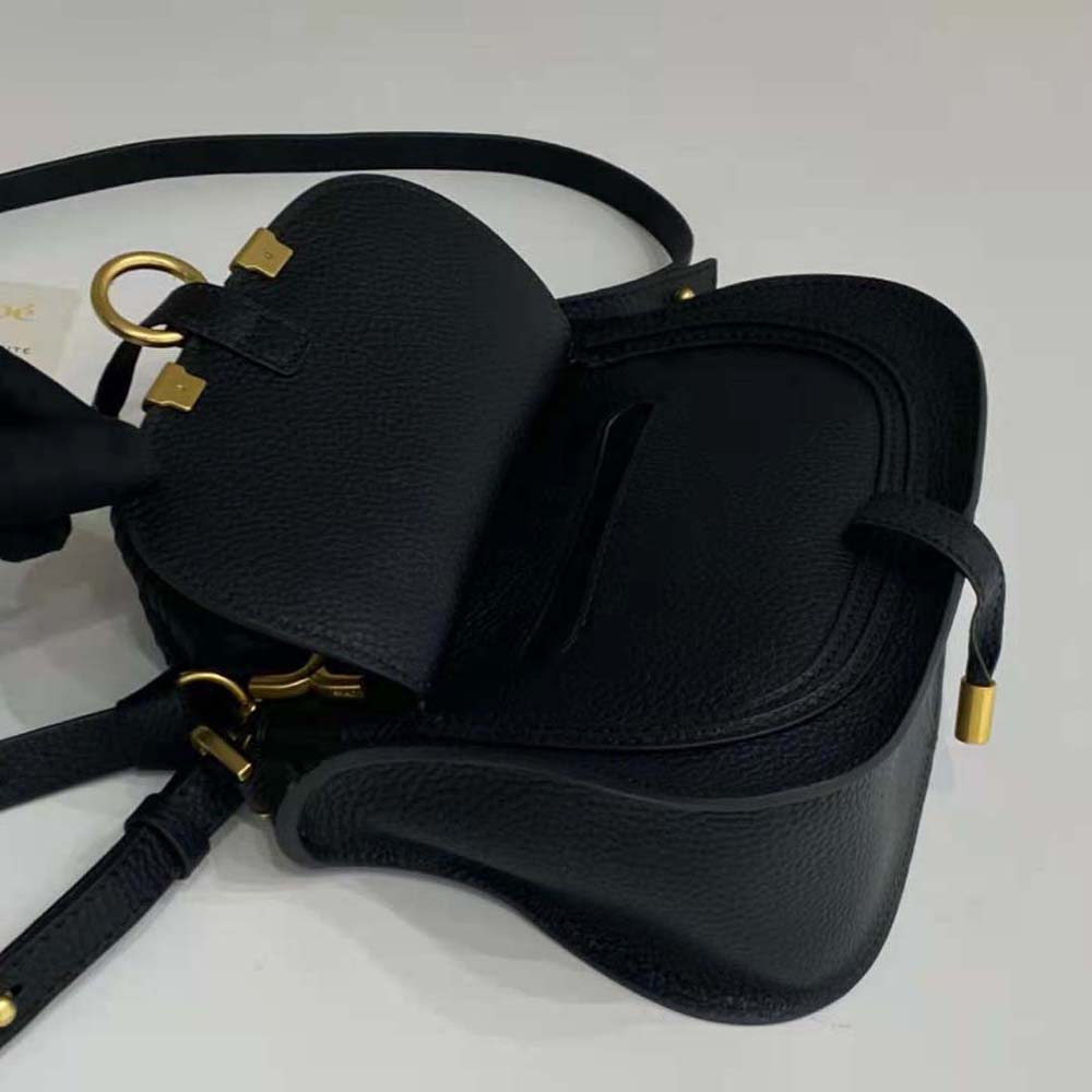 Chloe Women Marcie Mini Double Carry Bag-Black - image 7