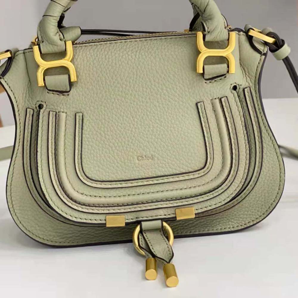 Chloe Women Marcie Mini Double Carry Bag-Green - image 6