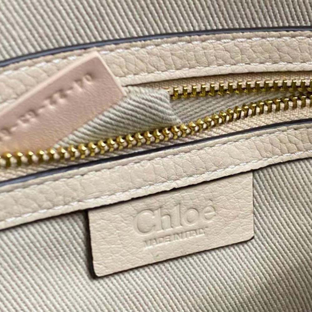 Chloe Women Marcie Small Double Carry Bag-Beige - image 10