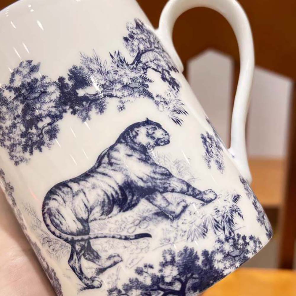 Dior Unisex Mug Blue Toile De Jouy - image 4