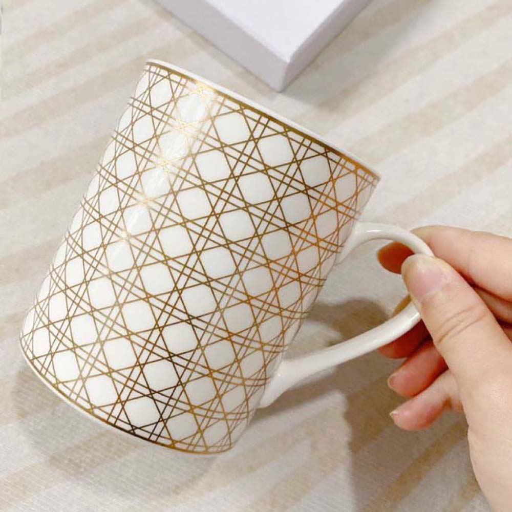 Dior Unisex Mug Gold-Tone Cannage Montaigne - image 4