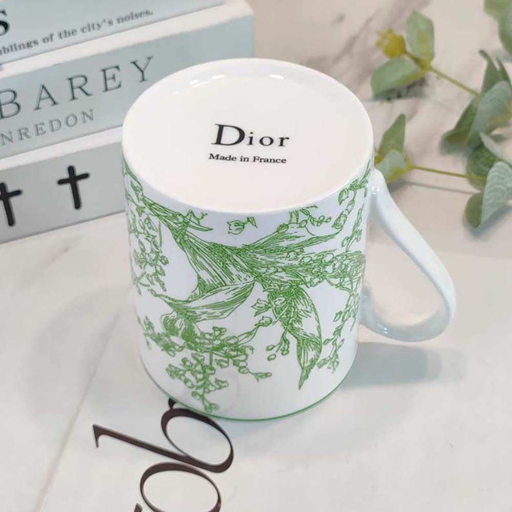 Dior Unisex Mug Green New Lily of the Valley - image 7