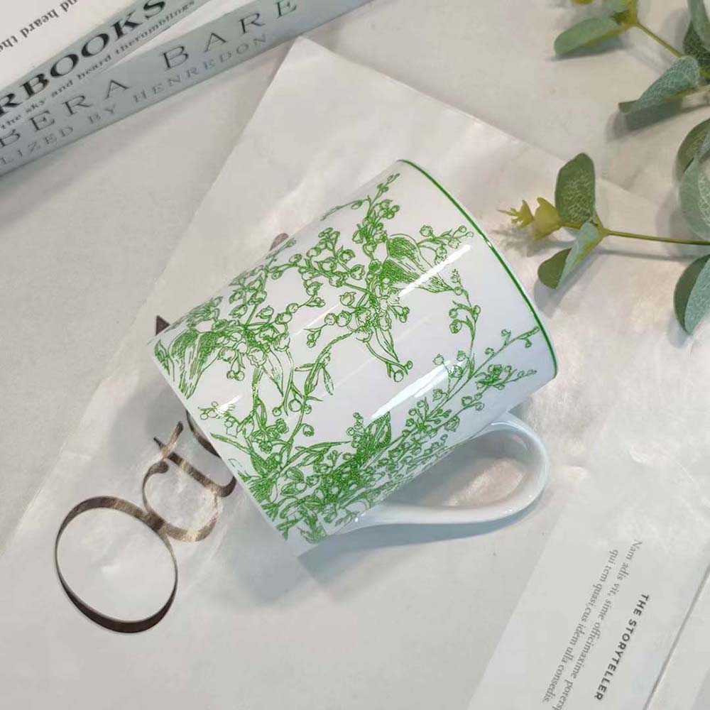 Dior Unisex Mug Green New Lily of the Valley - image 5