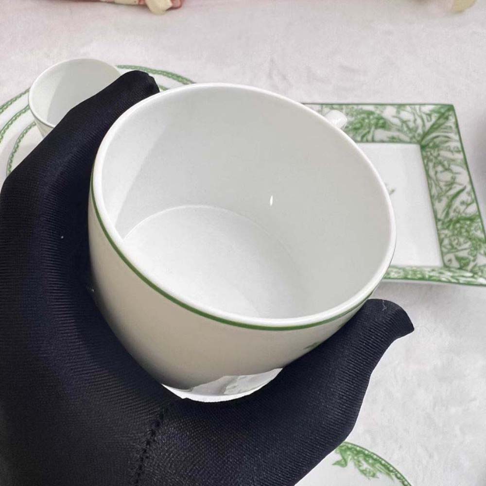 Dior Unisex Teacup Green New Lily of the Valley - image 5