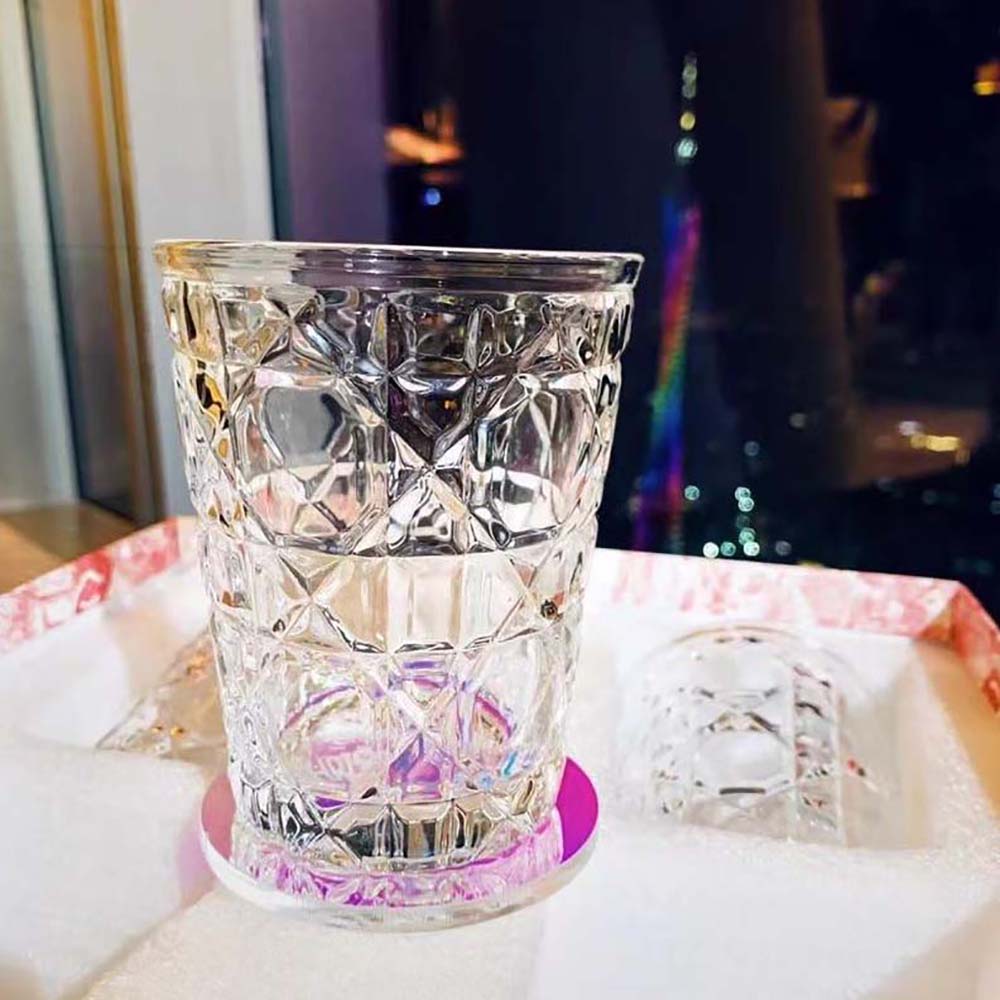 Dior Unisex Water Glass Transparent Cannage - image 4