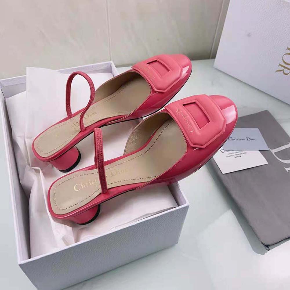 Dior Women Day Slingback Pump Indy Pink Patent Calfskin - image 5