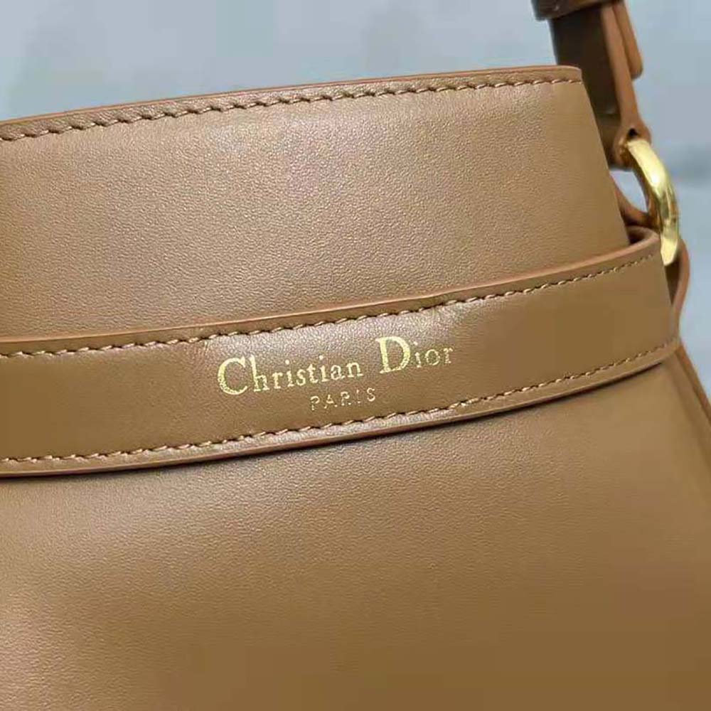 Dior Women Medium C’est Dior Bag Golden Saddle CD-Embossed Calfskin - image 8