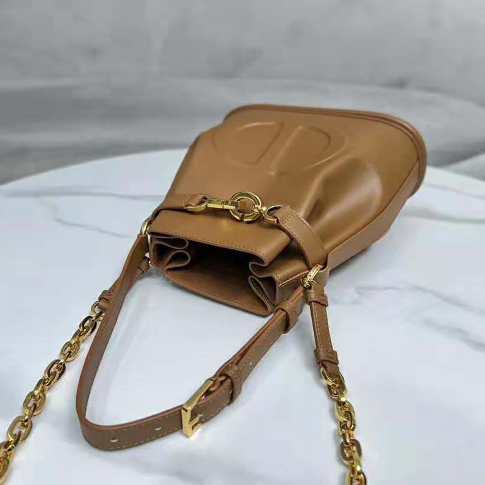 Dior Women Medium C’est Dior Bag Golden Saddle CD-Embossed Calfskin - image 6