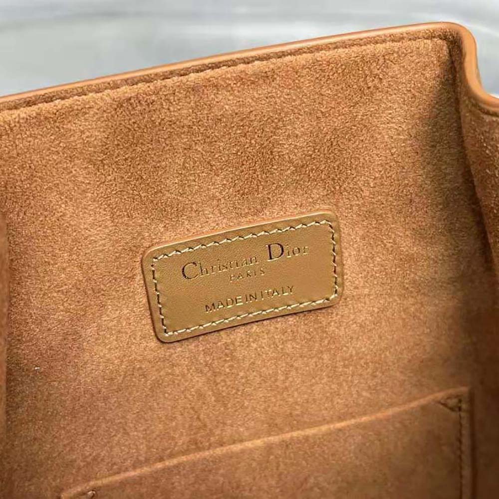 Dior Women Medium C’est Dior Bag Golden Saddle CD-Embossed Calfskin - image 10