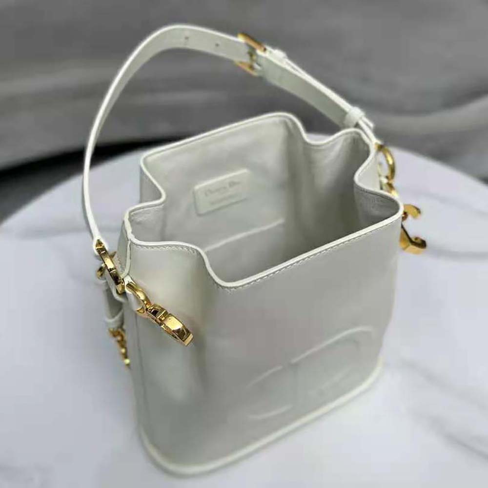 Dior Women Medium C’est Dior Bag Latte CD-Embossed Calfskin - image 7