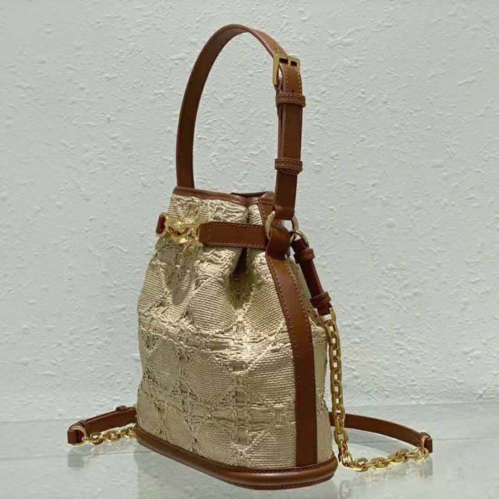 Dior Women Medium C’est Dior Bag Natural Cannage Raffia - image 4