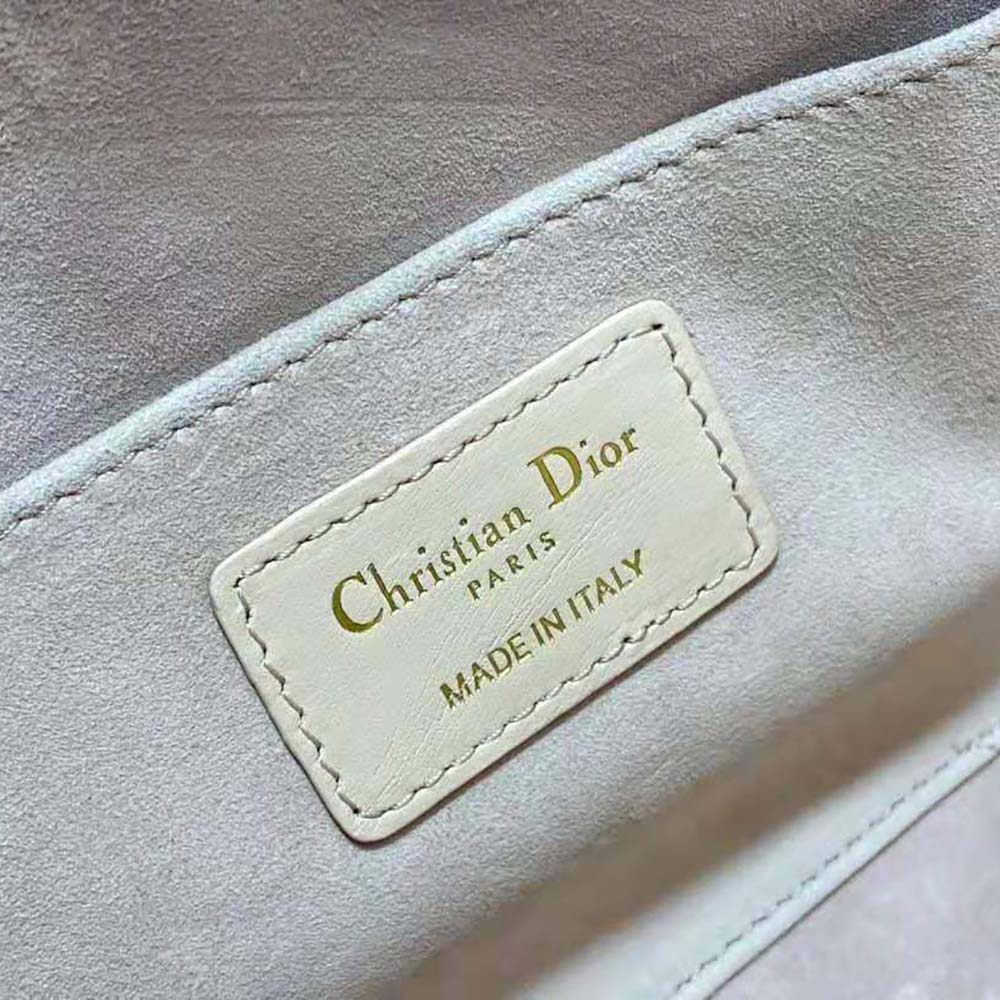 Dior Women Medium Dior Ammi Bag Sand Pink Supple Macrocannage Lambskin - image 10