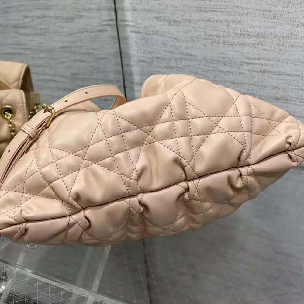 Dior Women Medium Dior Ammi Bag Sand Pink Supple Macrocannage Lambskin - image 6