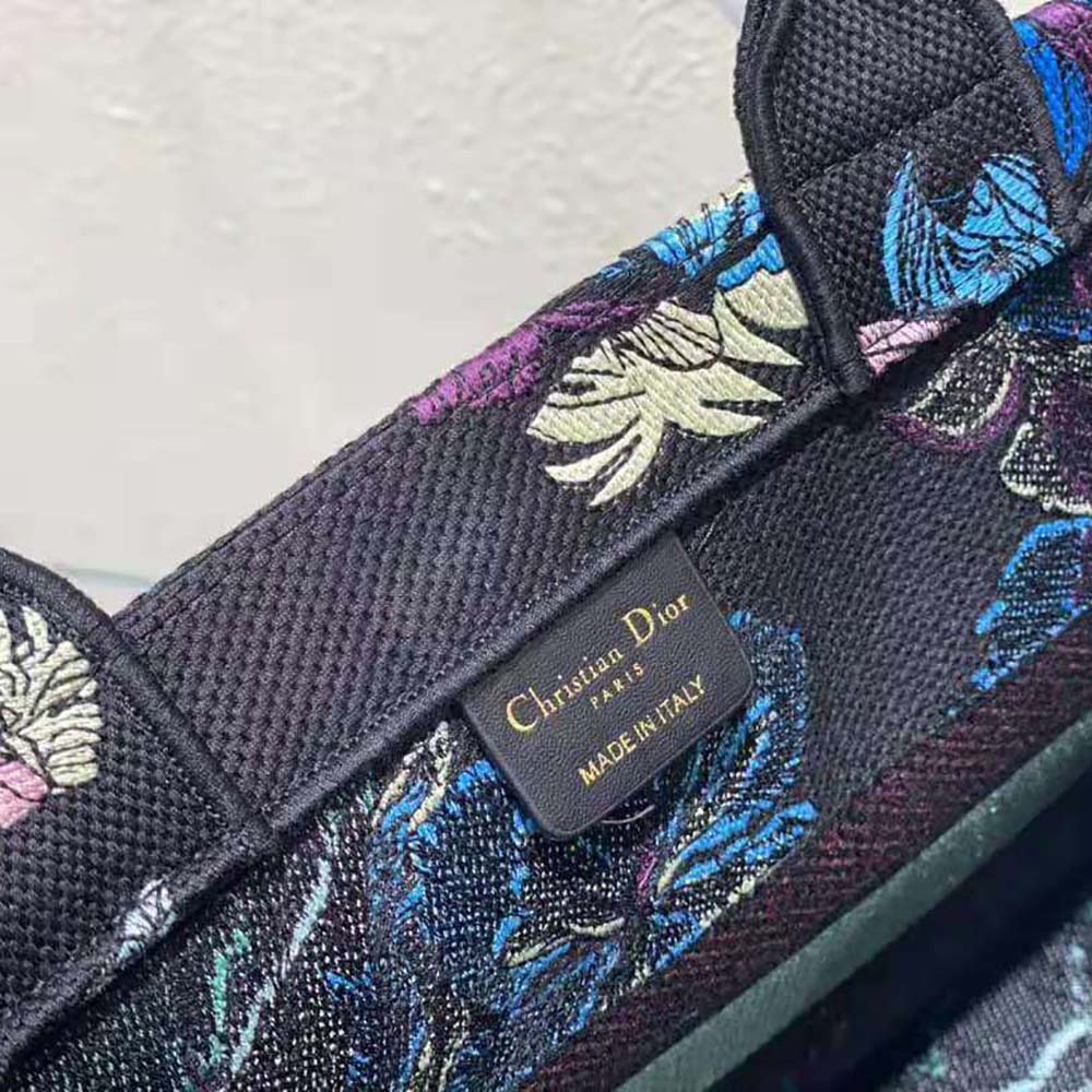 Dior Women Medium Dior Book Tote Blue Multicolor Toile de Jouy Voyage Embroidery - image 9