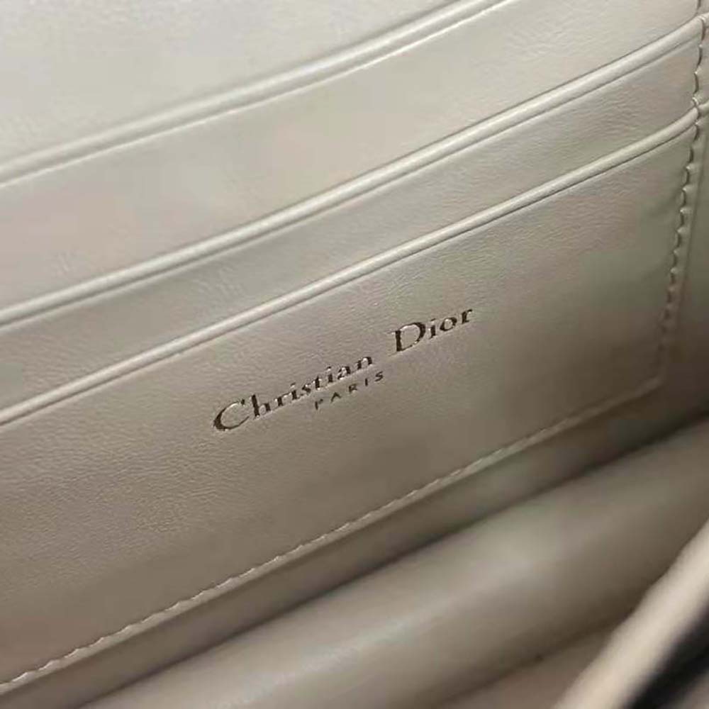 Dior Women Miss Caro Mini Bag Caramel Beige Macrocannage Lambskin - image 10
