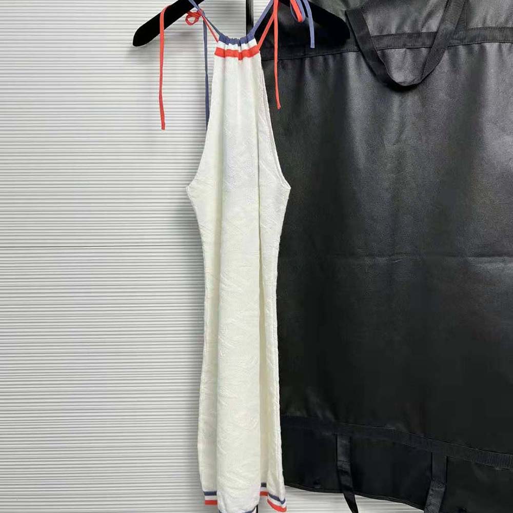 Fendi Women White Viscose Dress - image 4