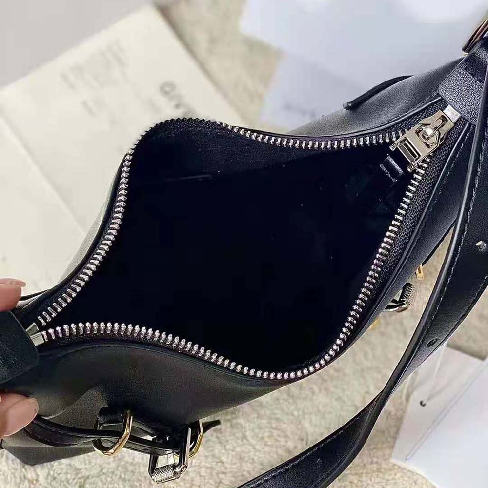 Givenchy Women Mini Voyou Bag in Leather-Black - image 8