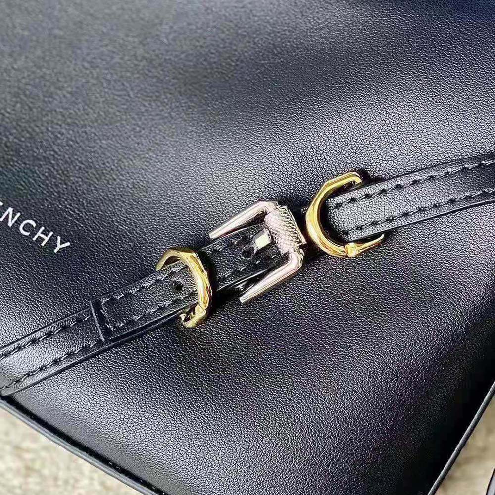 Givenchy Women Mini Voyou Bag in Leather-Black - image 6