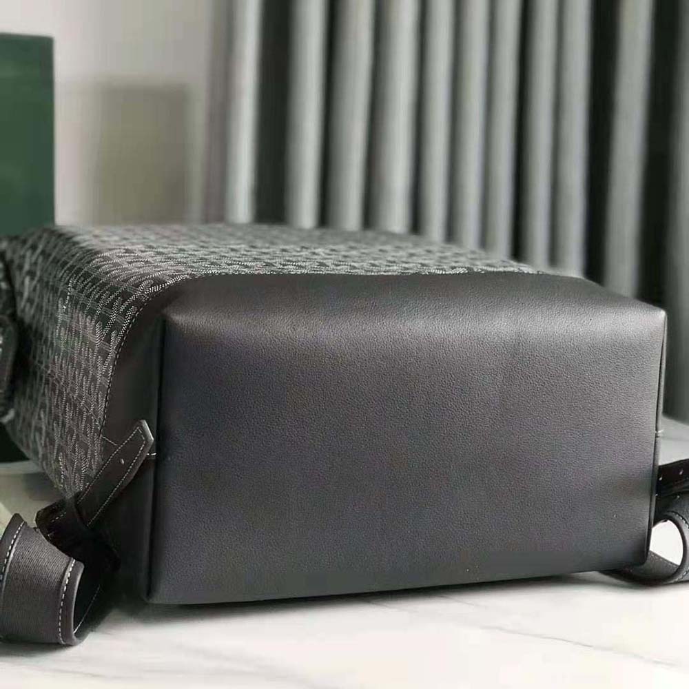 Goyard Women Sac A Dos Cisalpin in Goyardine Canvas & Chevroches Calfskin-Silver - image 5