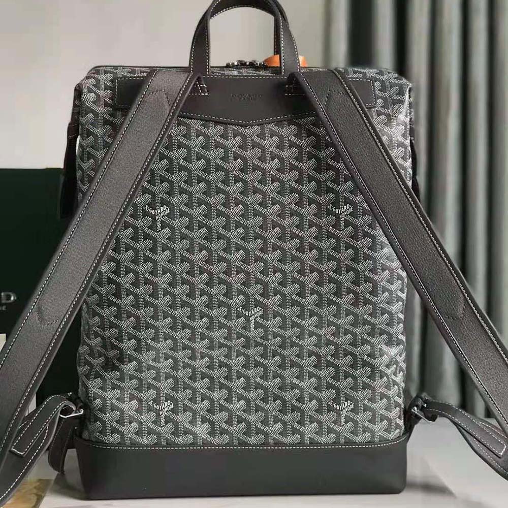 Back view showing adjustable straps of Goyard Women Sac A Dos Cisalpin