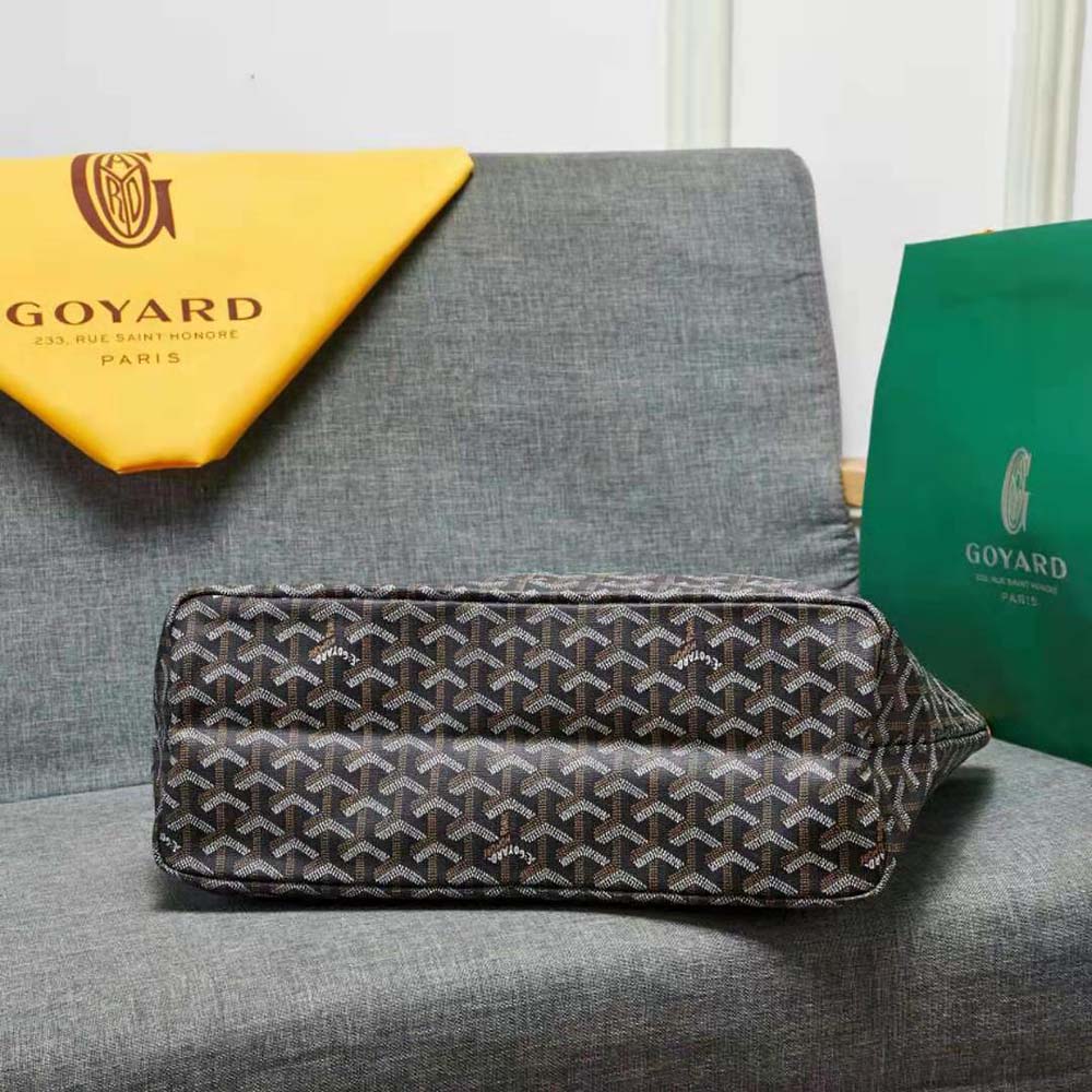 Goyard Women Sac Artois MM in Goyardine Canvas & Chevroches Calfskin-Brown - image 6