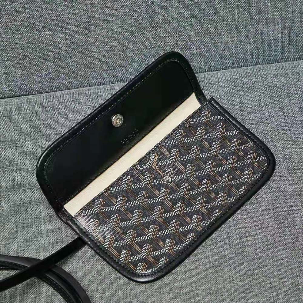 Goyard Women Sac Artois MM in Goyardine Canvas & Chevroches Calfskin-Black - image 8
