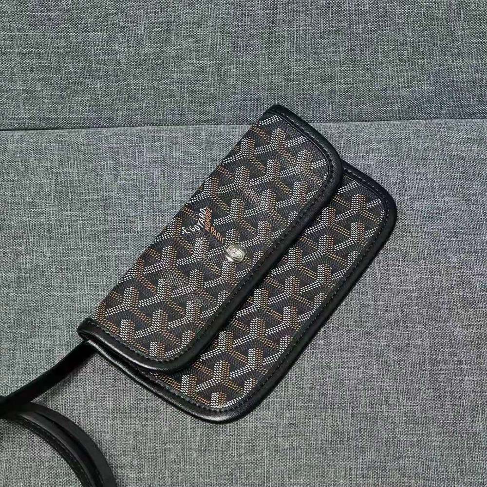 Goyard Women Sac Artois MM in Goyardine Canvas & Chevroches Calfskin-Black - image 7