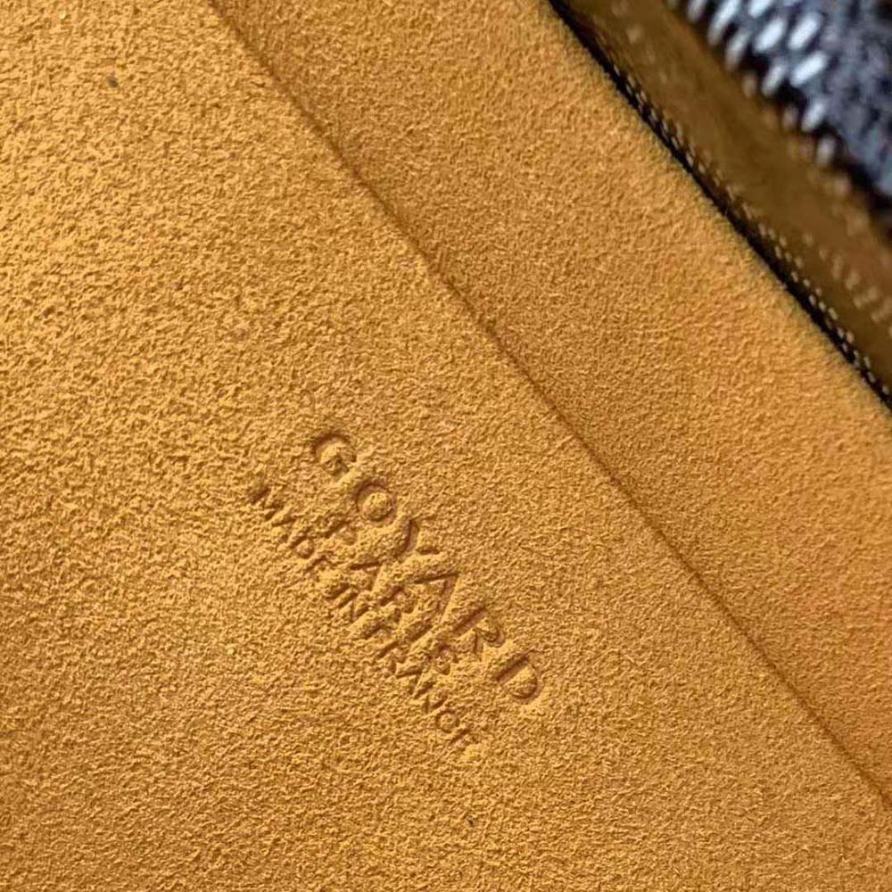 Goyard Women Sac Malle Grand Hôtel in Goyardine Canvas & Clamecy Calfskin-Brown - image 10