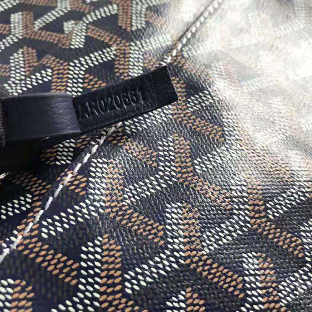 Goyard Women Sac Saint Louis GM in Goyardine Canvas & Chevroches Calfskin-Black - image 8