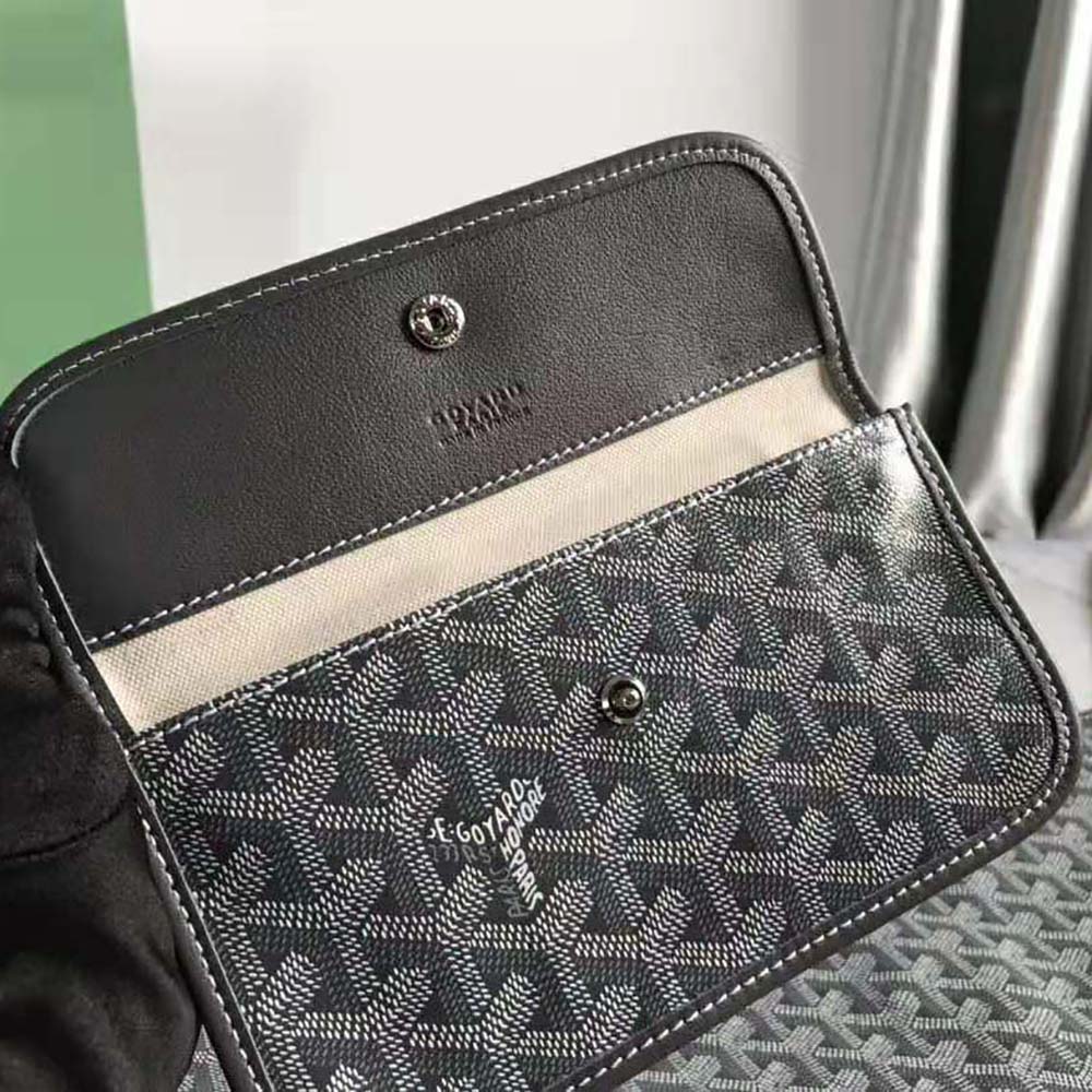Goyard Women Sac Saint Louis GM in Goyardine Canvas & Chevroches Calfskin-Silver - image 6