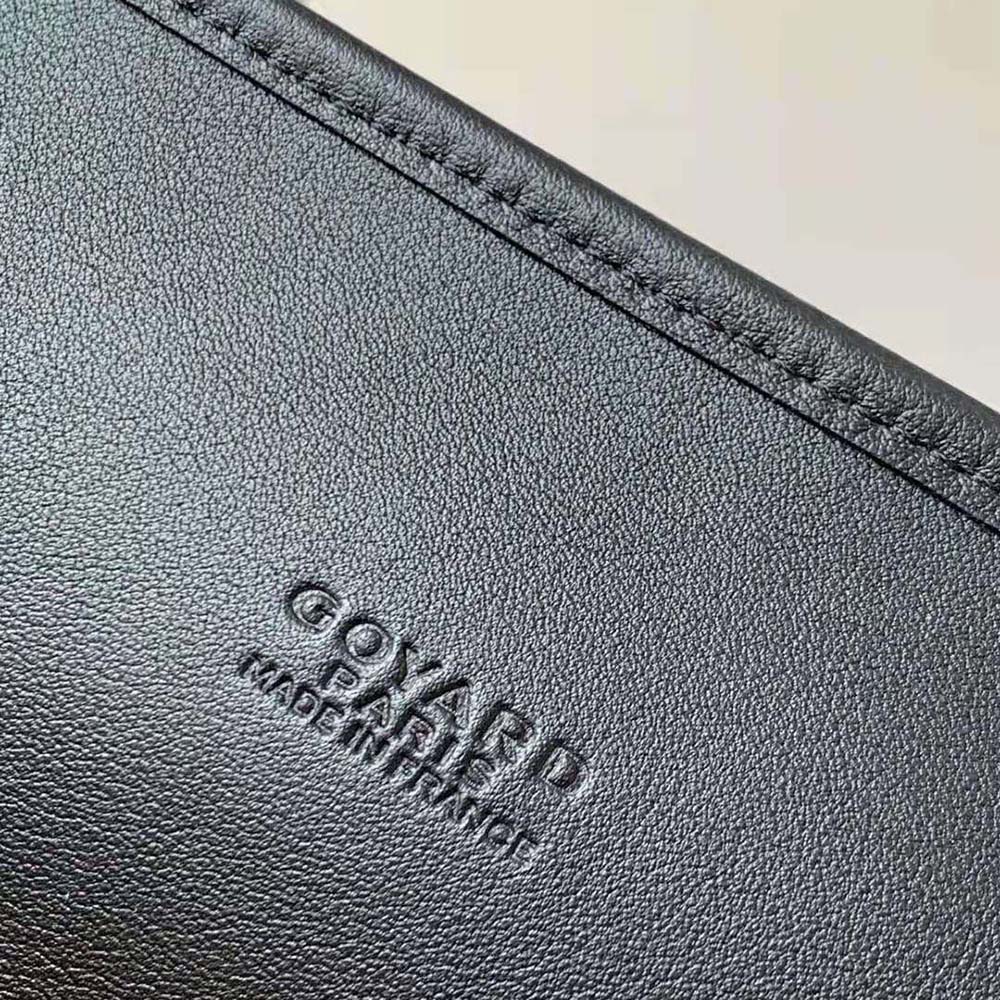 Goyard Women Saint Léger Backpack in Goyardine Canvas & Chevroches Calfskin-Black - image 10