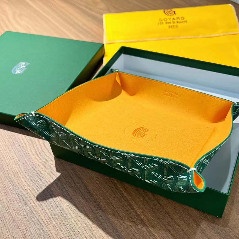 Goyard Unisex Vide Poche Fourre-tout-Green - image 4
