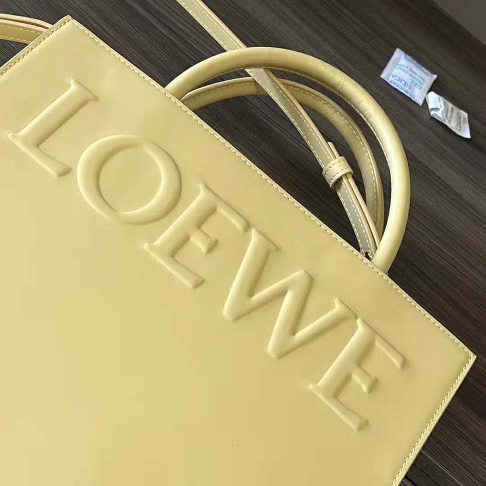 Loewe Women LOEWE Standard A4 Tote in Sleek Calfskin-Gold - image 7