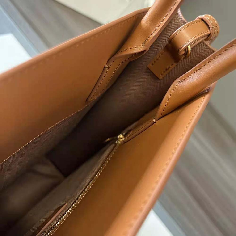 Loewe Women LOEWE Standard A4 Tote in Sleek Calfskin-Tan - image 9
