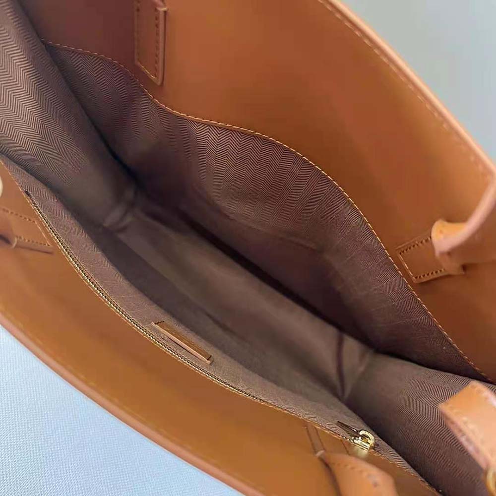 Loewe Women LOEWE Standard A4 Tote in Sleek Calfskin-Tan - image 8